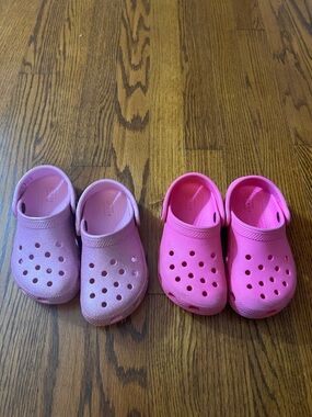 Set of 2 Toddler Crocs